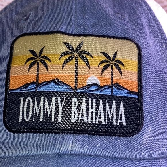 Unisex Tommy Bahama Island Life Cap Strap-Back Mesh-Back Hat - Picture 2 of 10